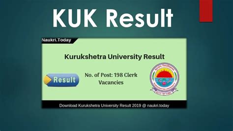 kuk results